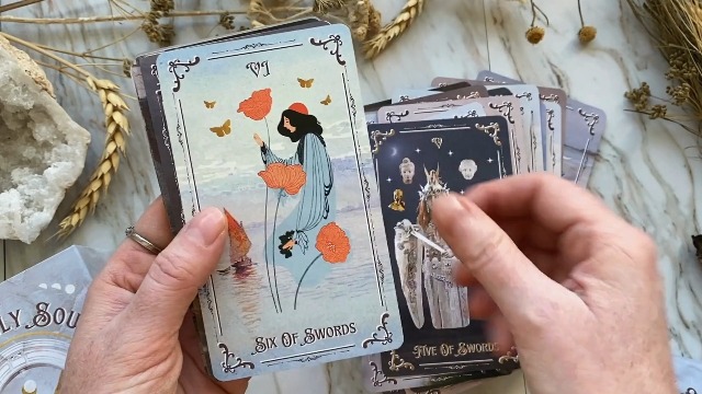 Amazon.com: Shores Of Moon Heavenly Soul Tarot Deck with